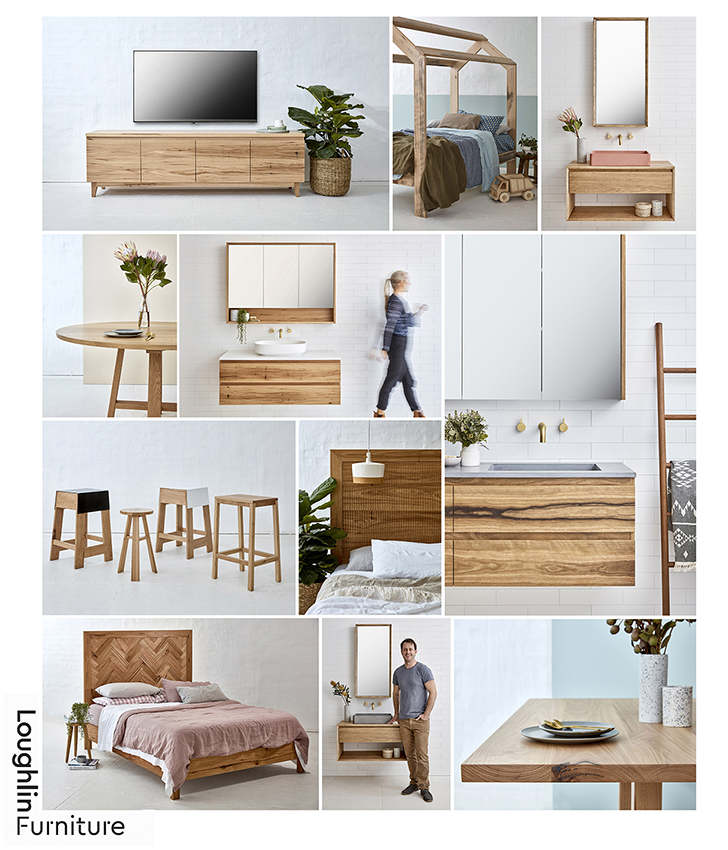 Product Photography for Loughlin Furniture range