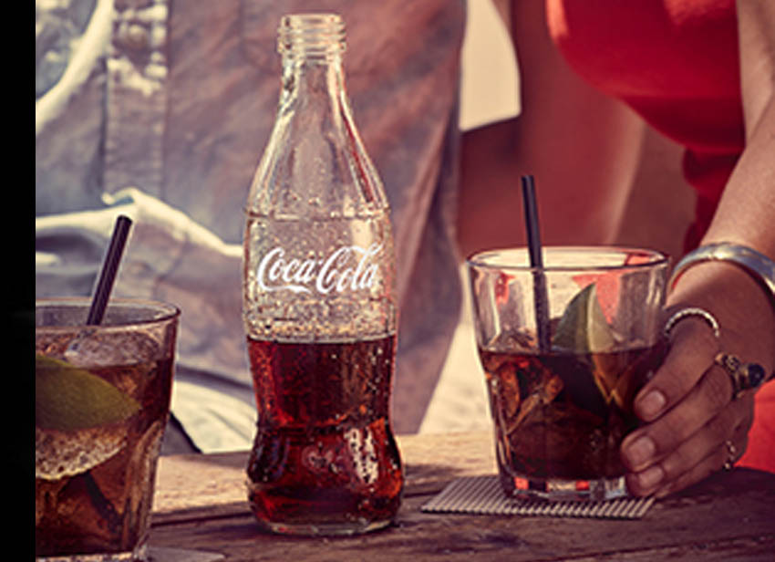 Beverage Photography for coca-cola