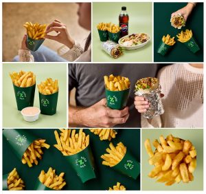 Food menu board photography