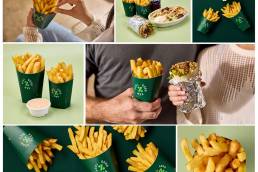 Food menu board photography